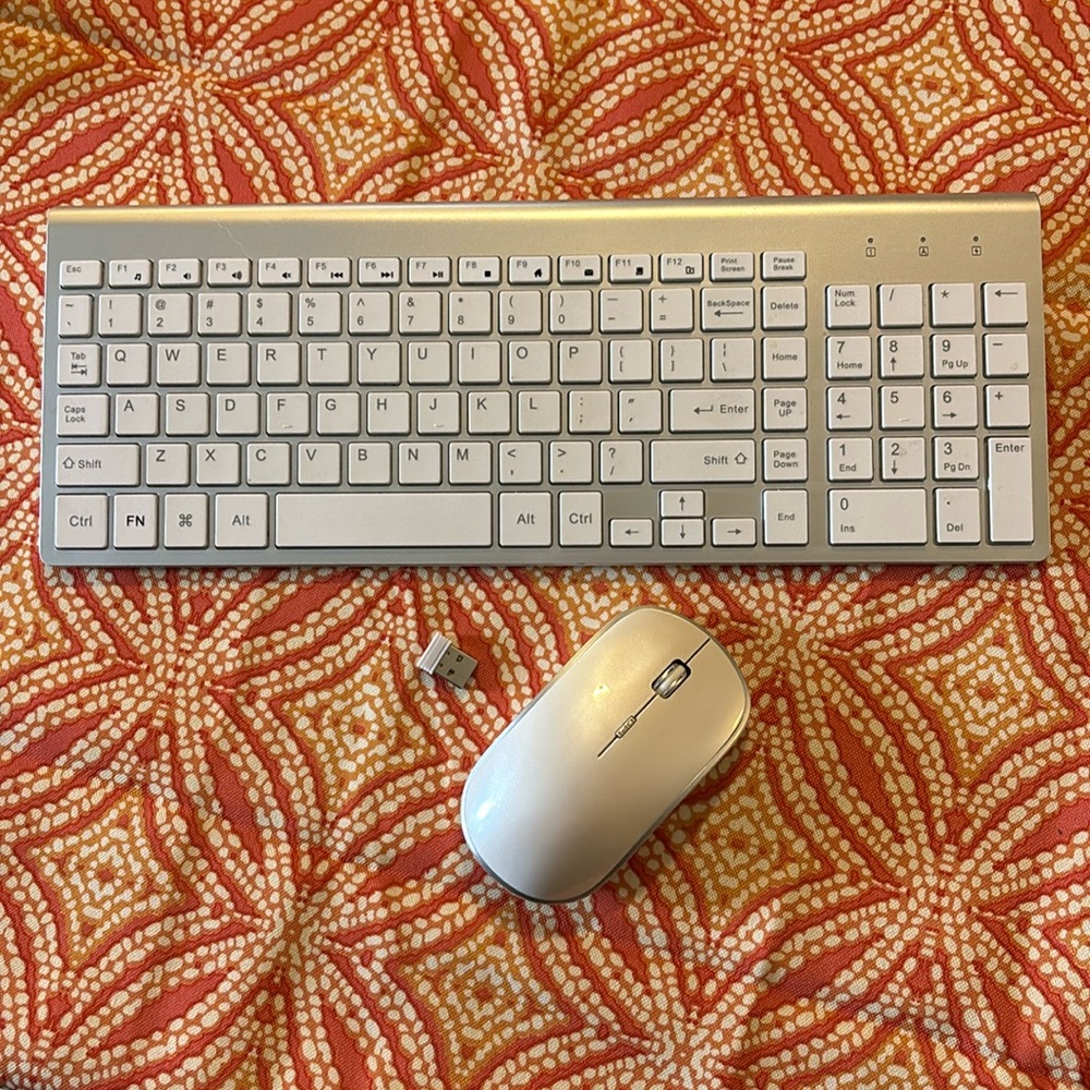JOYACCESS Wireless Keyboard and Mouse (slim) EUC